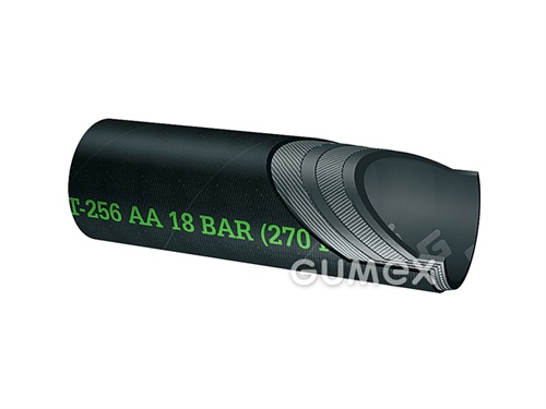 T256 AA, 51/61mm, 18bar, EPDM/EPDM, -30°C/+80°C, schwarz, 